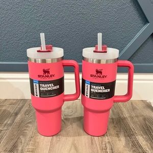 Brand New Stanley 40oz tumbler Adventure Quencher.  Color Azalea
